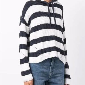 Rag & Bone Sunny Striped Hoodie